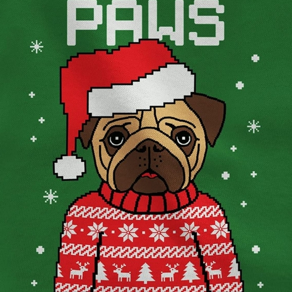 TStars "Santa Paws" long sleeve t-shirt - green - Picture 5 of 7